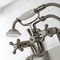 Kingston Brass KS227SN Deck Mount Clawfoot Tub Faucet with Hand Shower, Brushed Nickel KS227SN - alternate 3